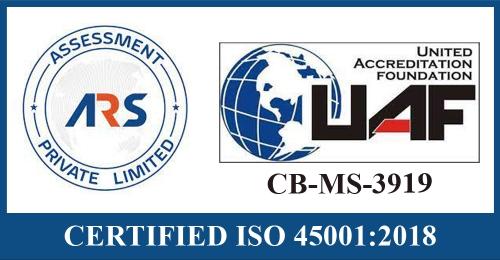 ISO 45001 Certificate